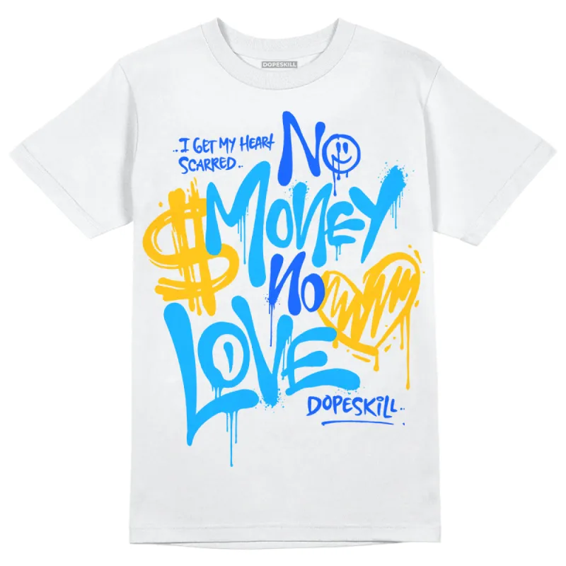 Royal Blue Collection DopeSkill T-Shirt No Money No Love Typo Graphic sold by DopeSkill