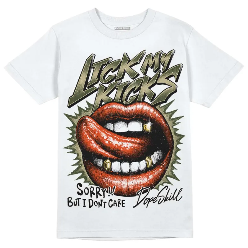 Olive Collection DopeSkill T-Shirt Lick My Kicks Graphic sold by DopeSkill