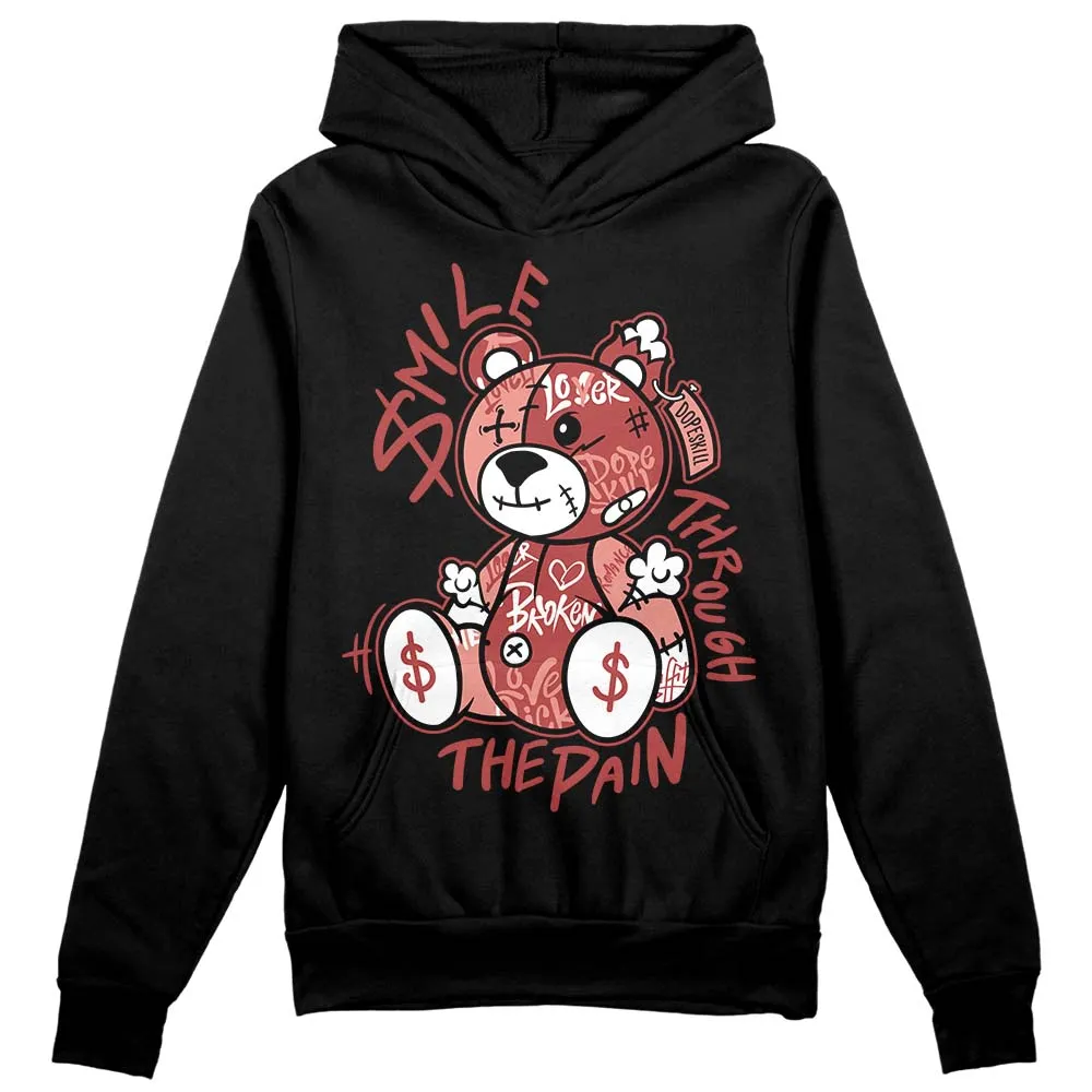 Dune Red 13s DopeSkill Hoodie Sweatshirt Smile Through The Pain Graphic sold by DopeSkill product image thumbnail 2