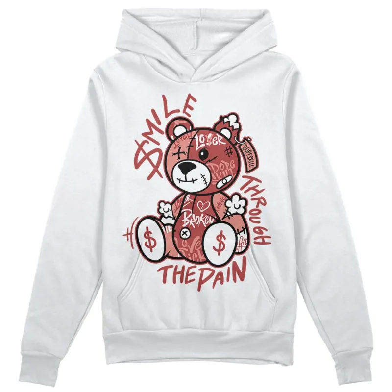 Dune Red 13s DopeSkill Hoodie Sweatshirt Smile Through The Pain Graphic sold by DopeSkill