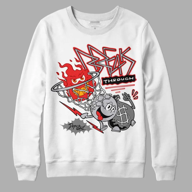 Grey Collection DopeSkill Sweatshirt Break Through Graphic sold by DopeSkill