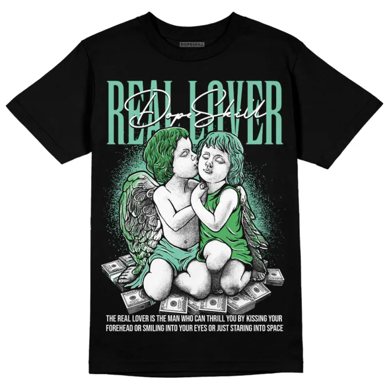 Green Glow 1s DopeSkill T-Shirt Real Lover Graphic sold by DopeSkill