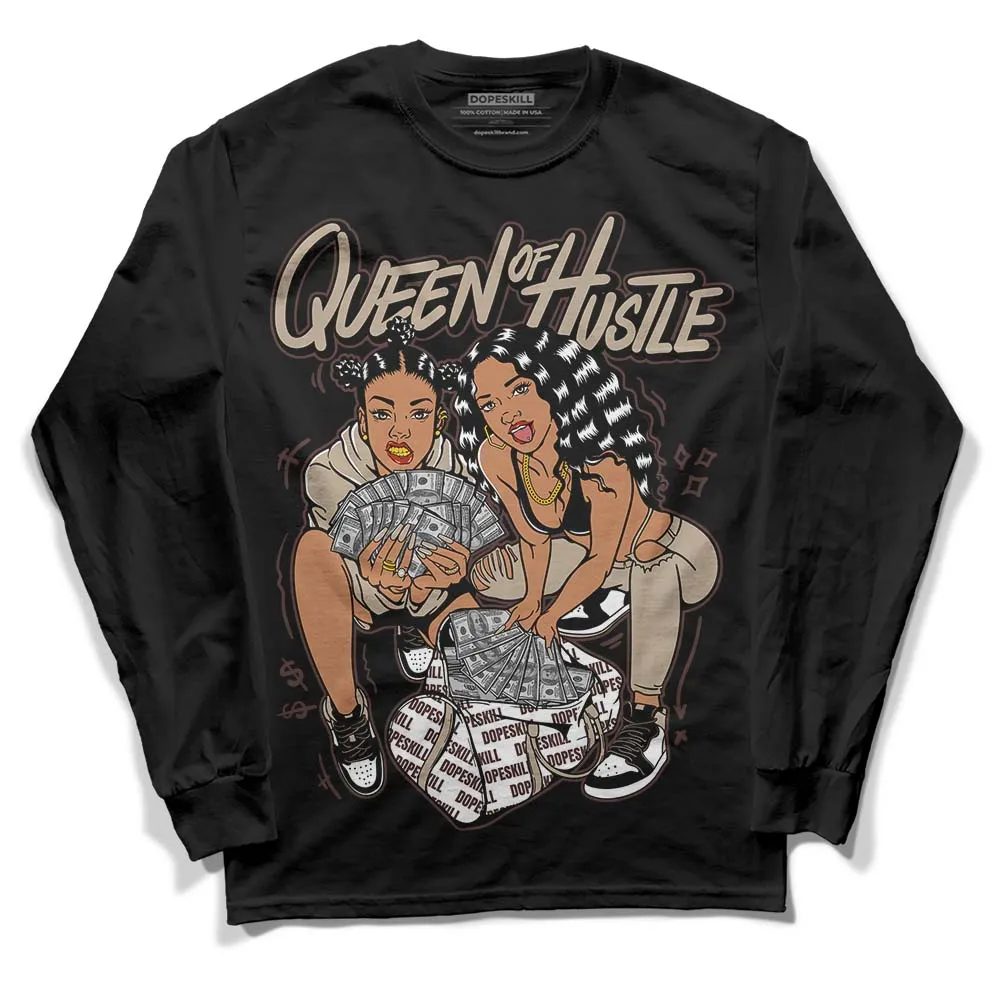 Latte 1s DopeSkill Long Sleeve T-Shirt Queen Of Hustle Graphic sold by DopeSkill product image thumbnail 2