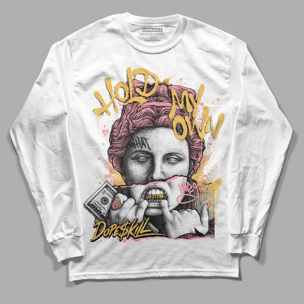Red Stardust 3s DopeSkill Long Sleeve T-Shirt Hold My Own Graphic sold by DopeSkill