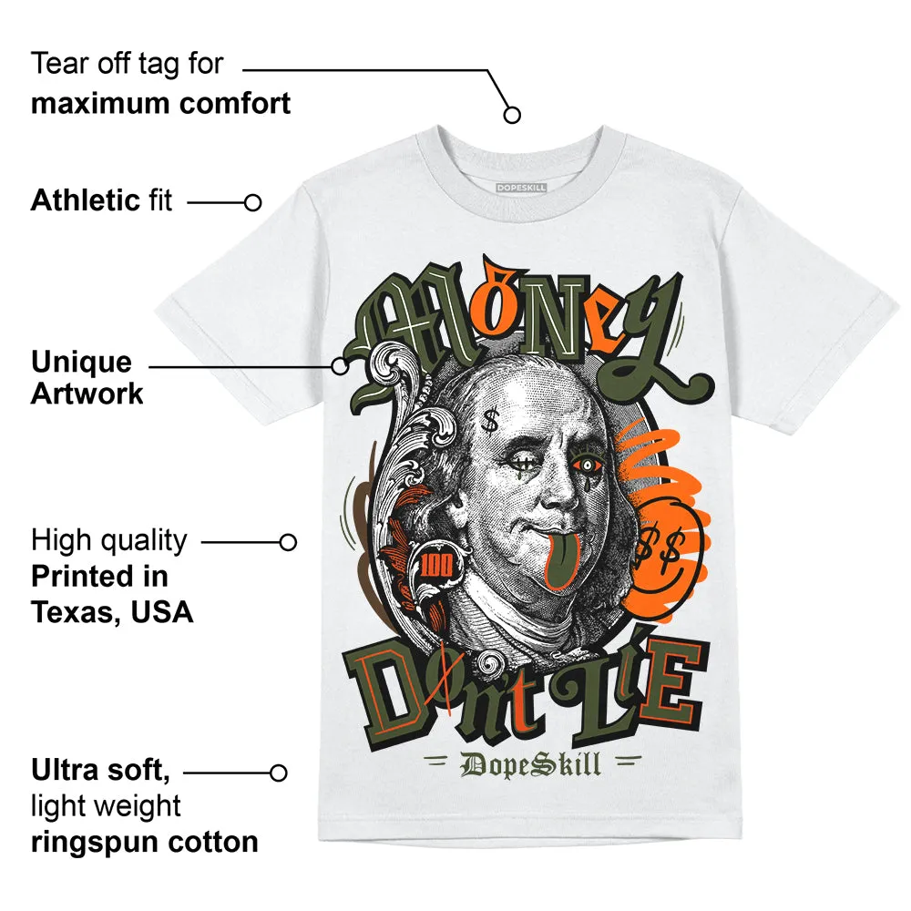 Olive Collection DopeSkill T-Shirt Money Don't Lie Graphic sold by DopeSkill product image thumbnail 3