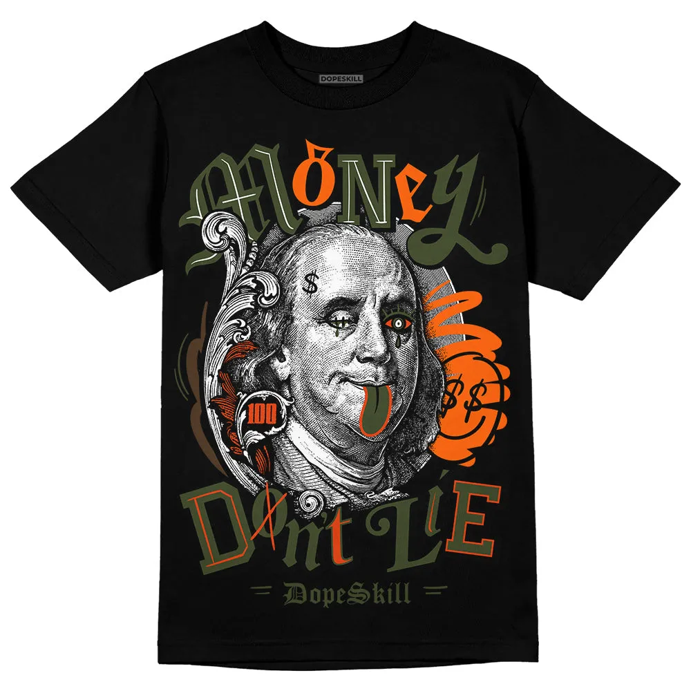 Olive Collection DopeSkill T-Shirt Money Don't Lie Graphic sold by DopeSkill product image thumbnail 2