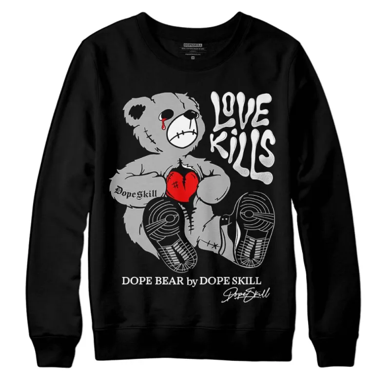 Shadow 1s DopeSkill Sweatshirt Love Kills Graphic sold by DopeSkill
