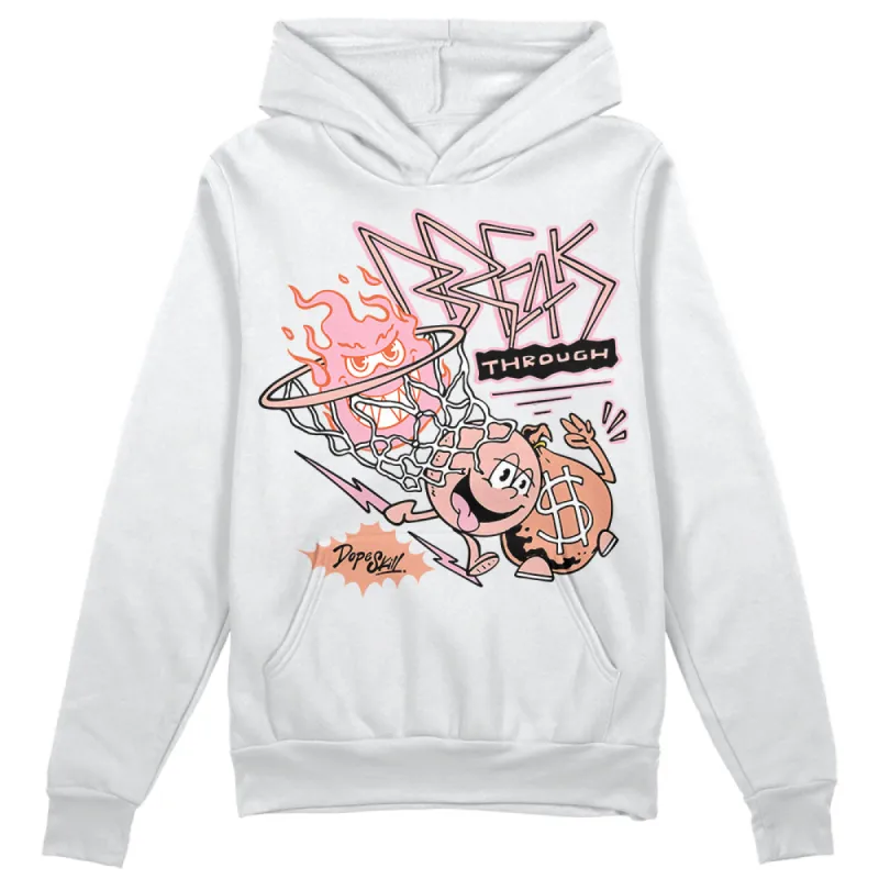Legend Pink 11s DopeSkill Hoodie Sweatshirt Break Through Graphic sold by DopeSkill