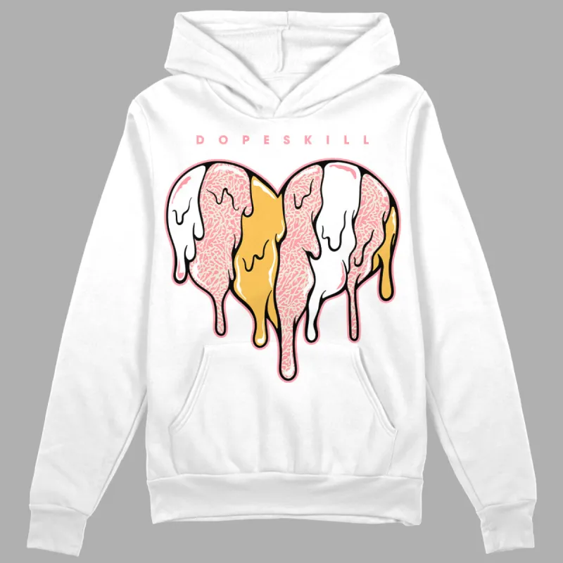 Red Stardust 3s DopeSkill Hoodie Sweatshirt Slime Drip Heart Graphic sold by DopeSkill