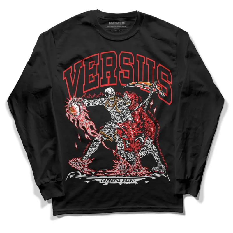 AJ Spizike Bred DopeSkill Long Sleeve T-Shirt VERSUS Graphic sold by DopeSkill