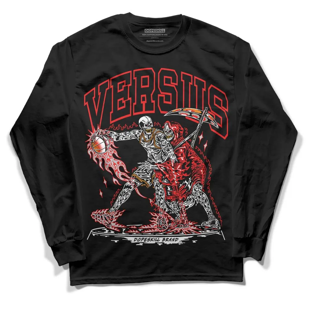 AJ Spizike Bred DopeSkill Long Sleeve T-Shirt VERSUS Graphic sold by DopeSkill