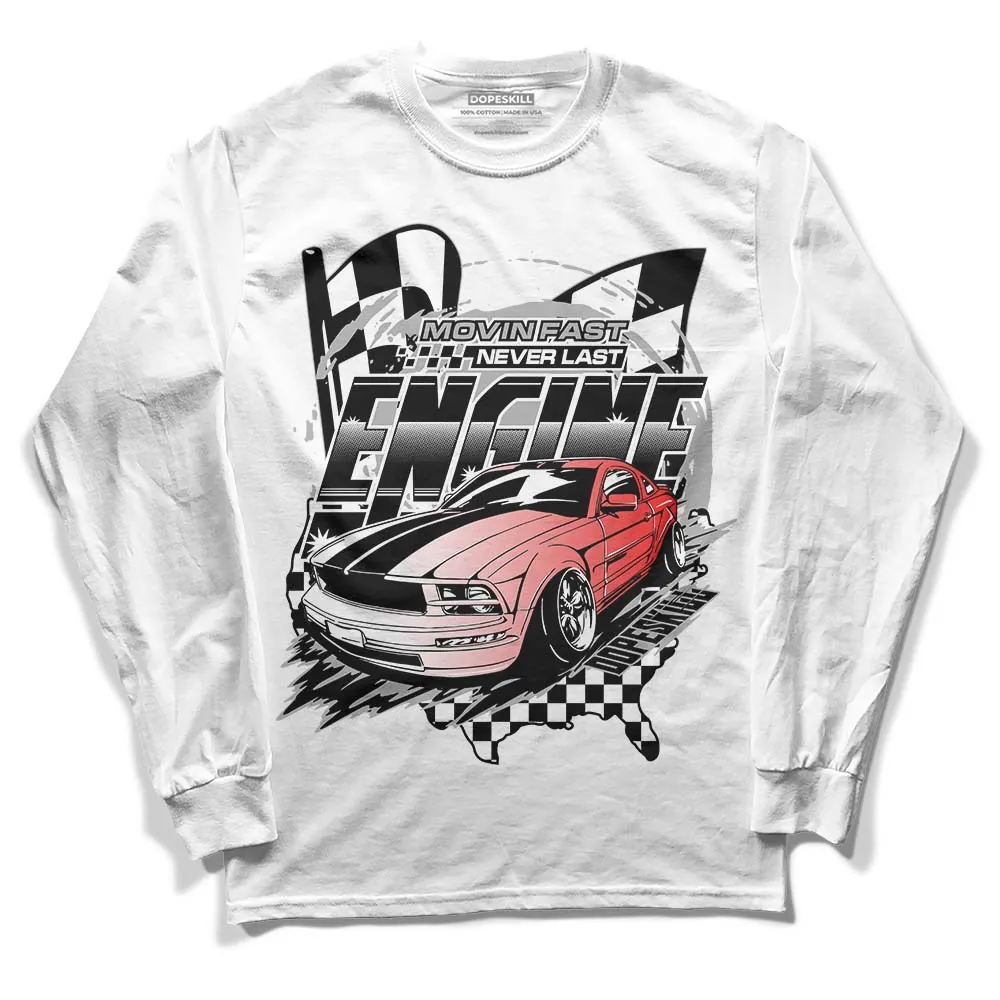 Shadow 1s DopeSkill Long Sleeve T-Shirt ENGINE Tshirt Graphic sold by DopeSkill product image thumbnail 2