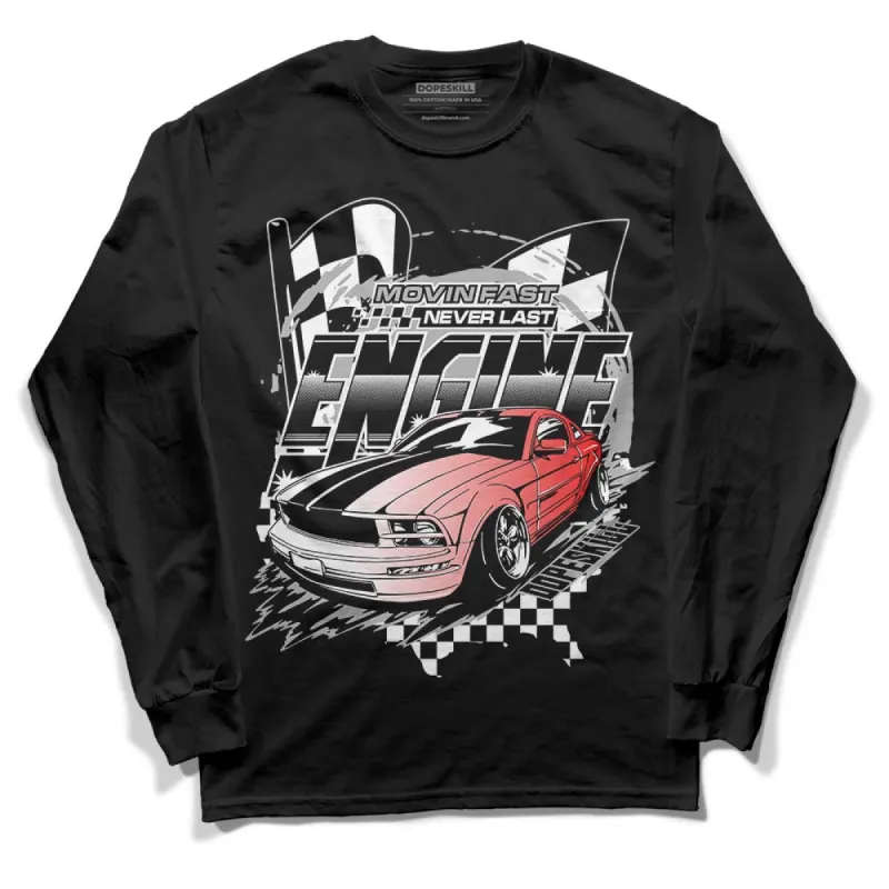 Shadow 1s DopeSkill Long Sleeve T-Shirt ENGINE Tshirt Graphic made by DopeSkill