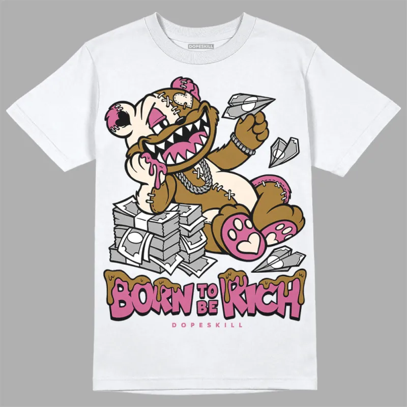 Dunk Bronzine Playful Pink Coconut Milk DopeSkill T-Shirt Born To Be Rich Graphic sold by DopeSkill