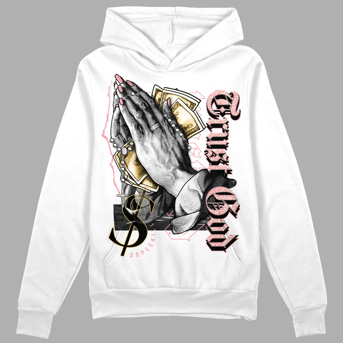 Red Stardust 3s DopeSkill Hoodie Sweatshirt Trust God Graphic sold by DopeSkill