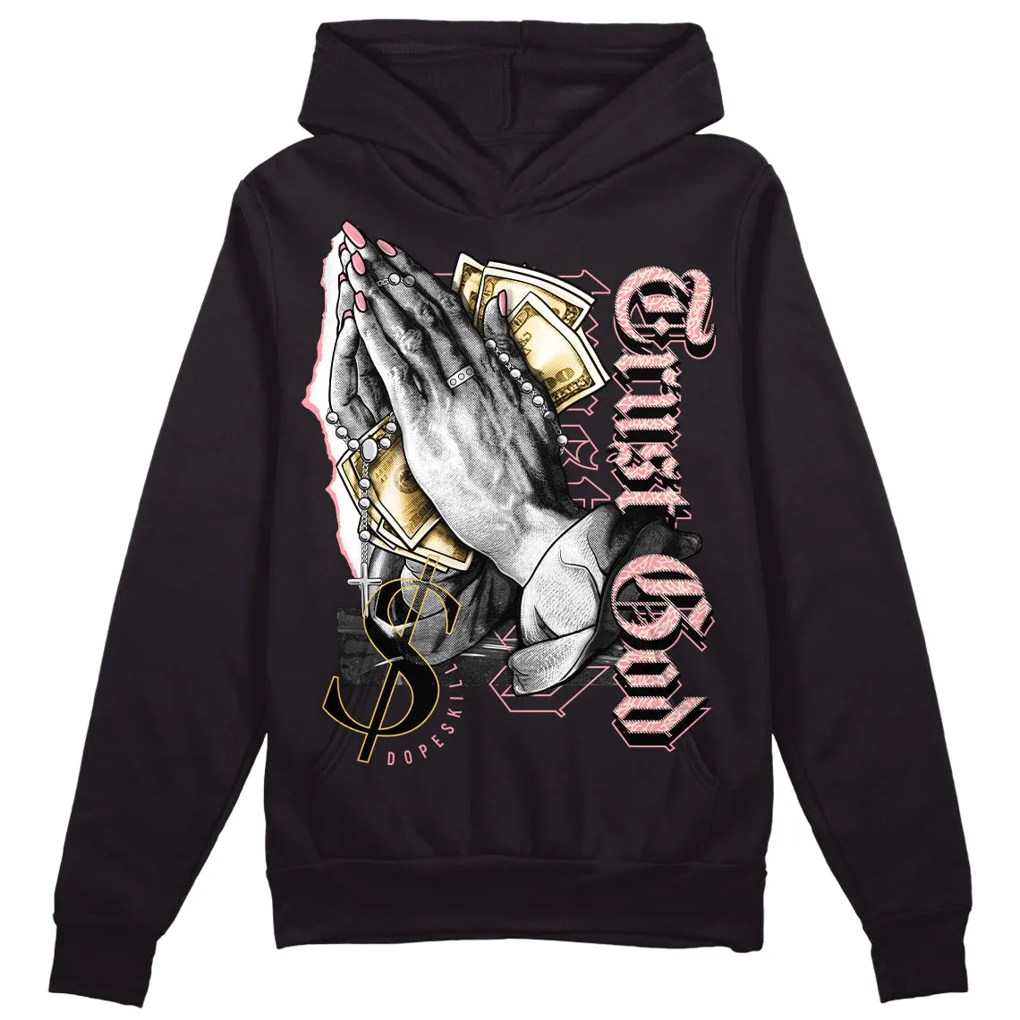 Red Stardust 3s DopeSkill Hoodie Sweatshirt Trust God Graphic sold by DopeSkill product image thumbnail 2