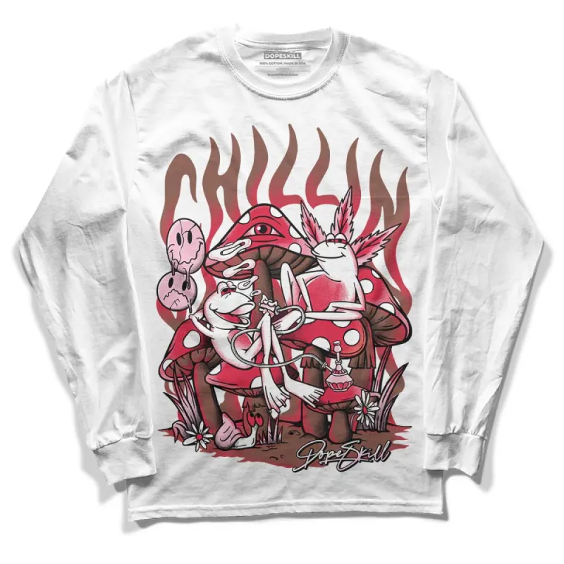 Dunk Bacon DopeSkill Long Sleeve T-Shirt Chillin Graphic sold by DopeSkill