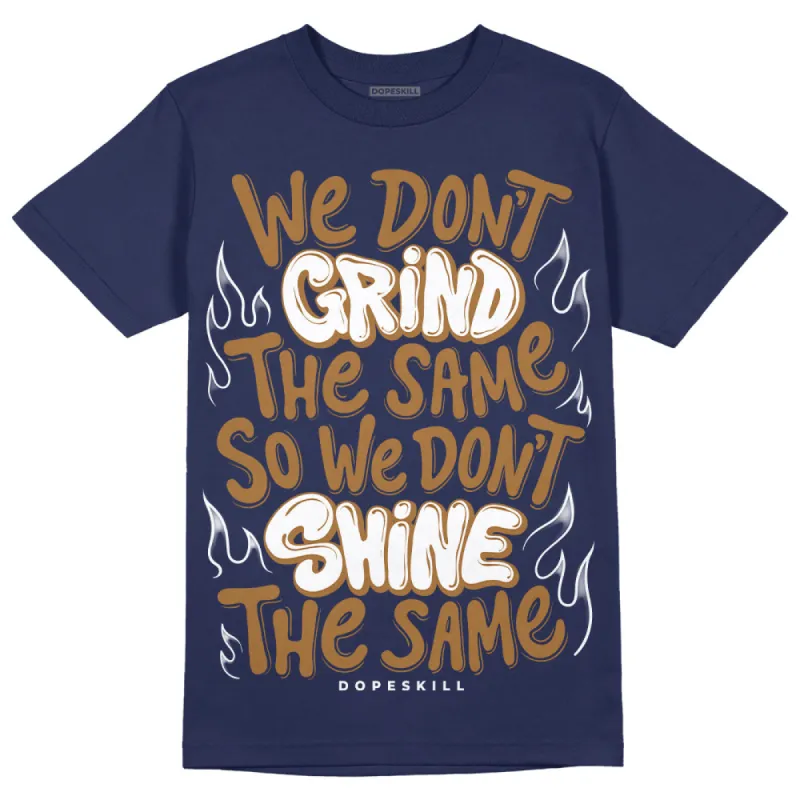 Dunk Premium Tweed Corduroy DopeSkill Navy T-shirt Grind Shine Graphic sold by DopeSkill