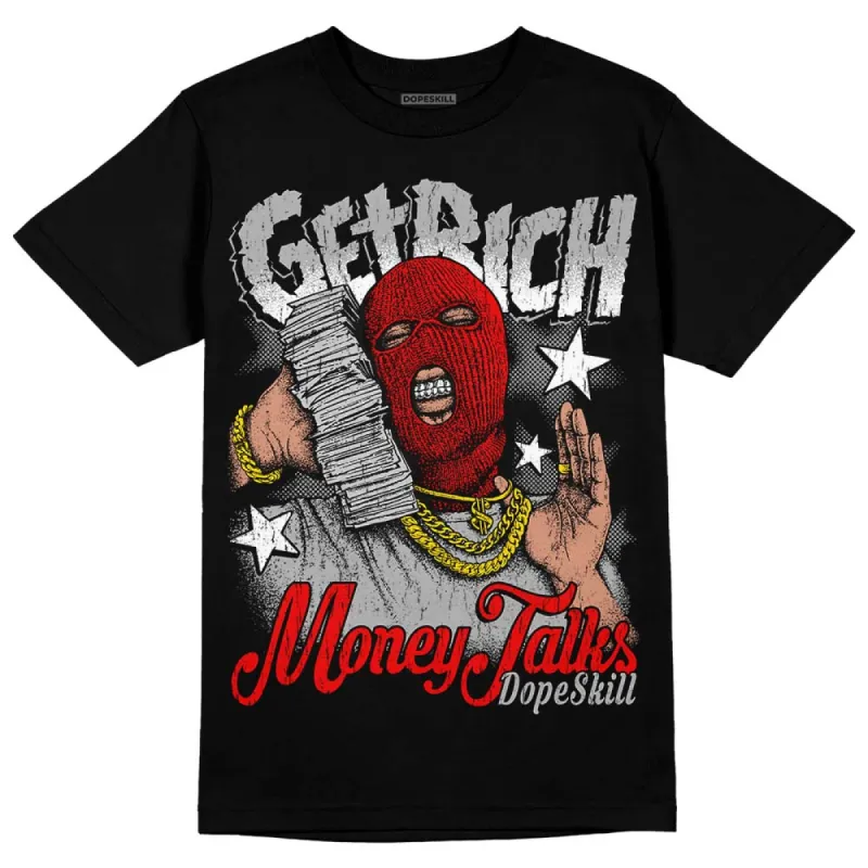 Shadow 1s DopeSkill T-Shirt Get Rich Graphic sold by DopeSkill