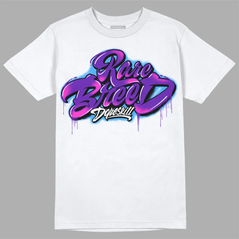 Dunk Purple Championship Court White DopeSkill T-Shirt Rare Breed Type Graphic sold by DopeSkill