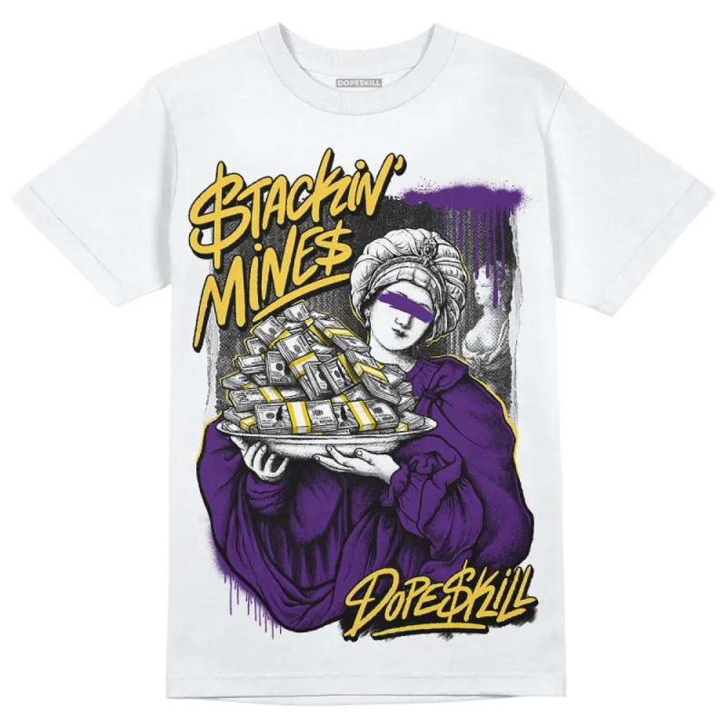 Field Purple 12s DopeSkill T-Shirt Stackin Mines Graphic sold by DopeSkill