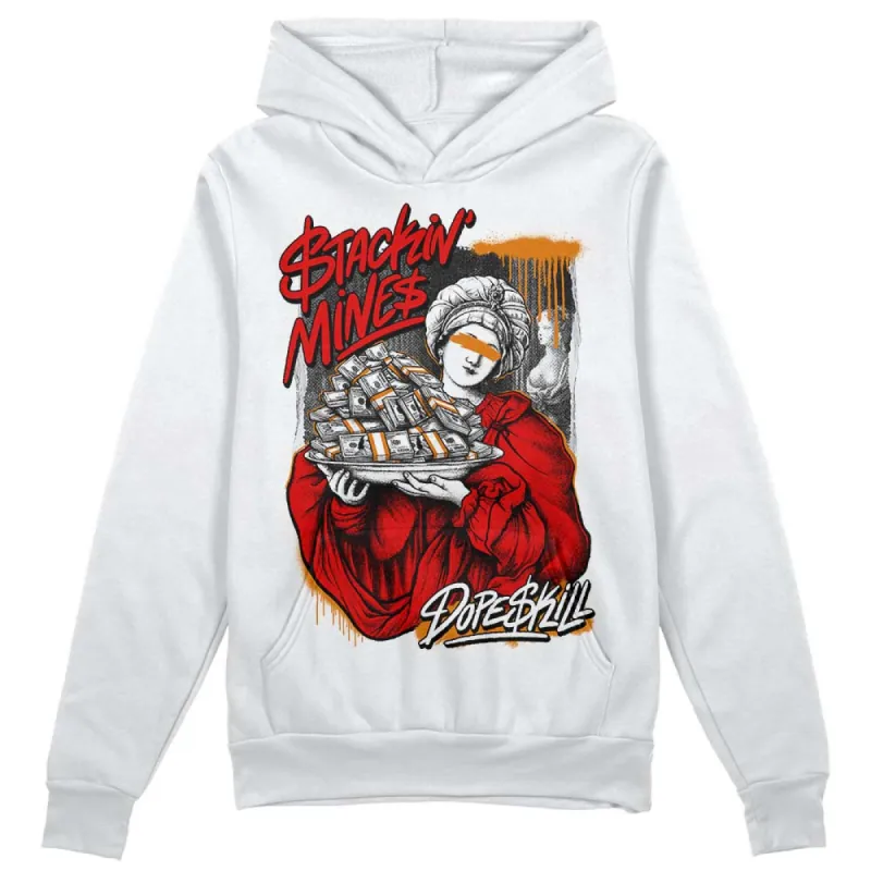 Red Cement 4S DopeSkill Hoodie Sweatshirt Stackin Mines Graphic sold by DopeSkill