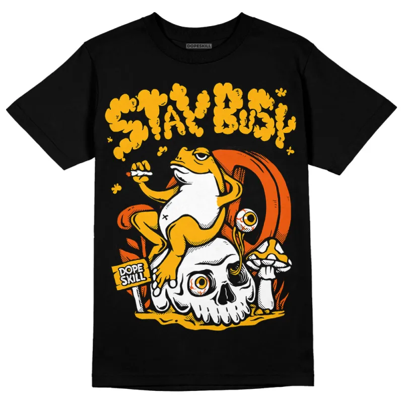 Goldenrod Dunk DopeSkill T-Shirt Stay Busy Graphic sold by DopeSkill