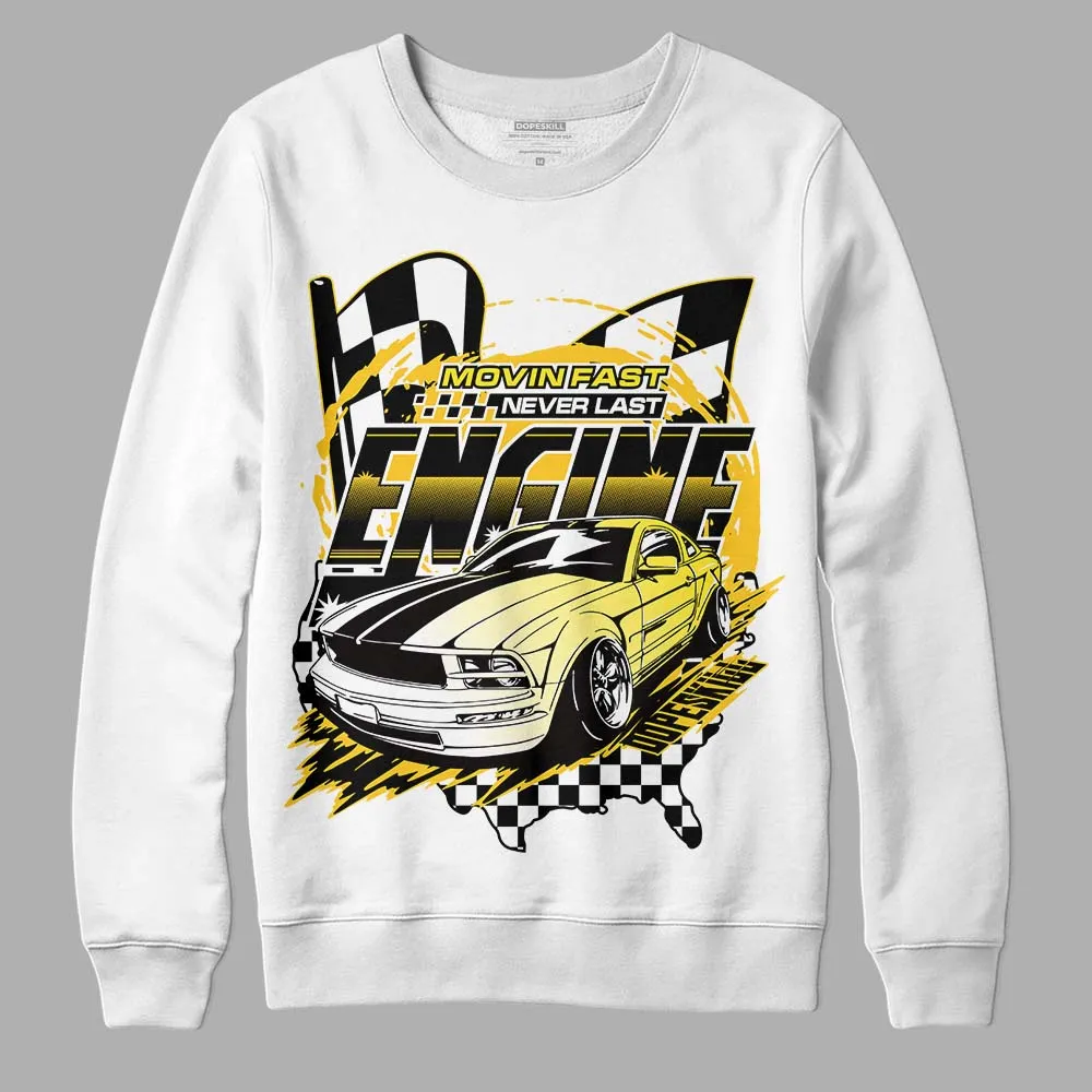 Vivid Sulfur 4s DopeSkill Sweatshirt ENGINE Tshirt Graphic sold by DopeSkill