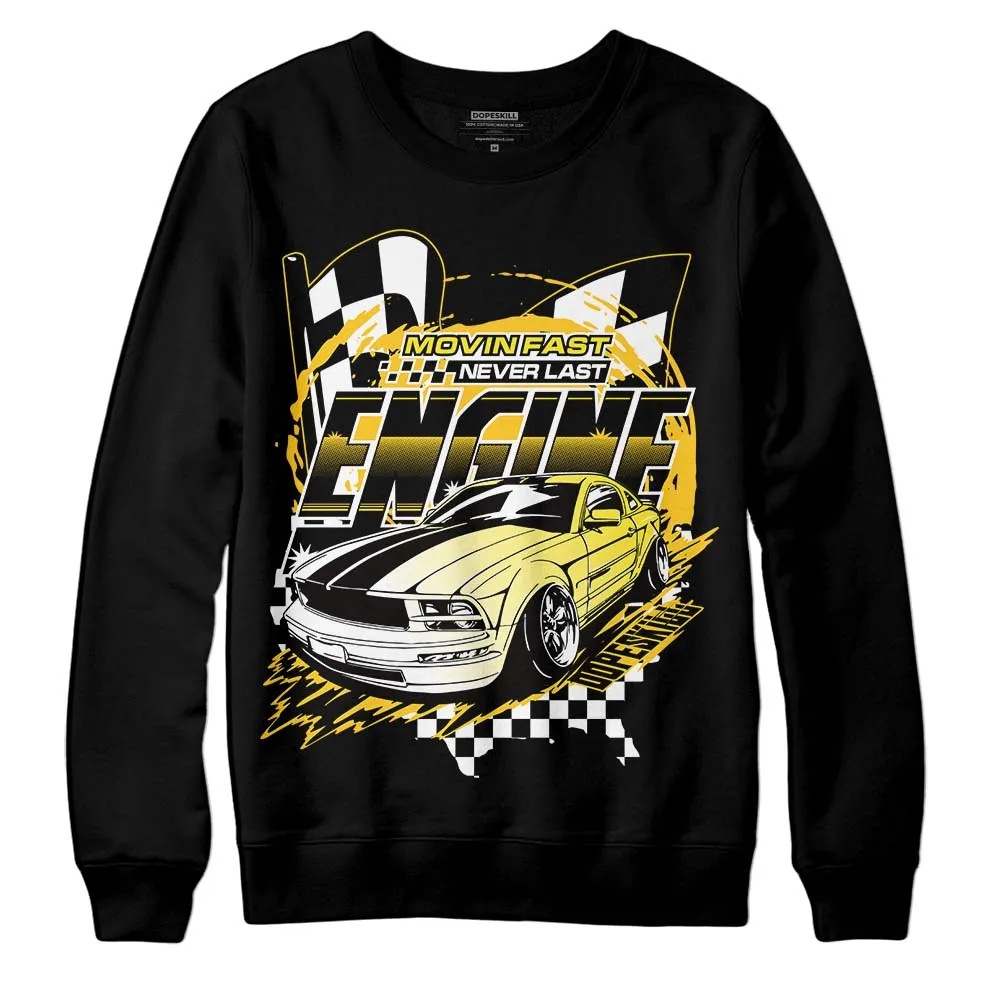 Vivid Sulfur 4s DopeSkill Sweatshirt ENGINE Tshirt Graphic sold by DopeSkill product image thumbnail 2