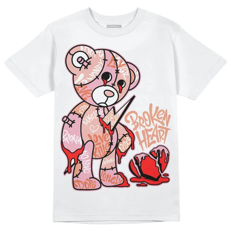 Legend Pink 11s DopeSkill T-Shirt Broken Heart Graphic sold by DopeSkill