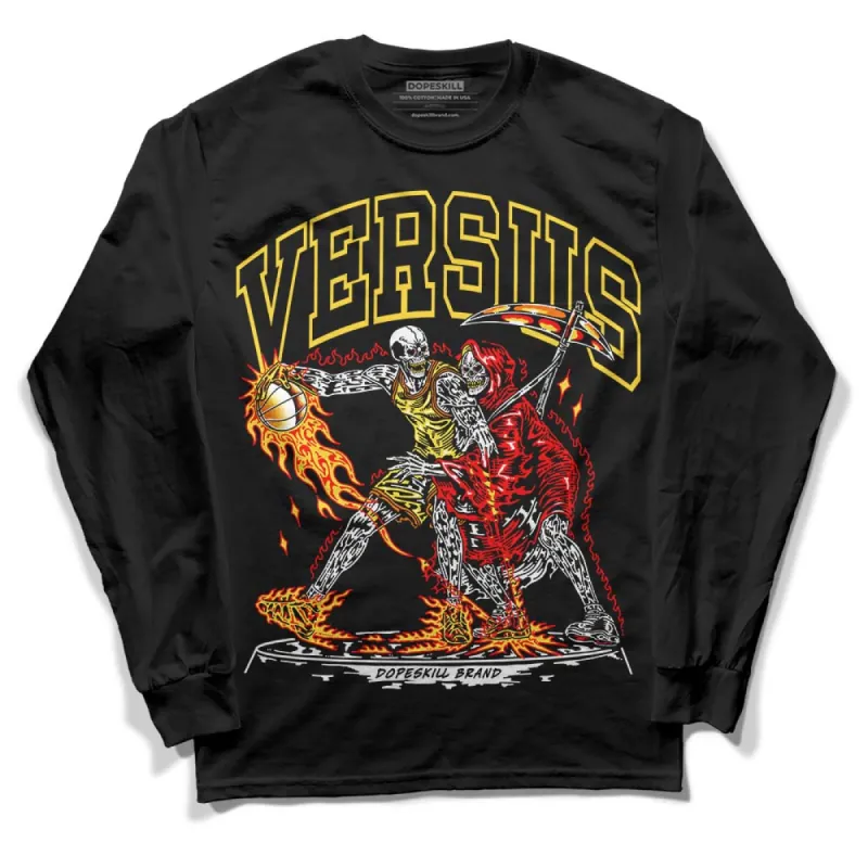 Black Tour Yellow AJ 4 Thunder DopeSkill Long Sleeve T-Shirt VERSUS Graphic sold by DopeSkill