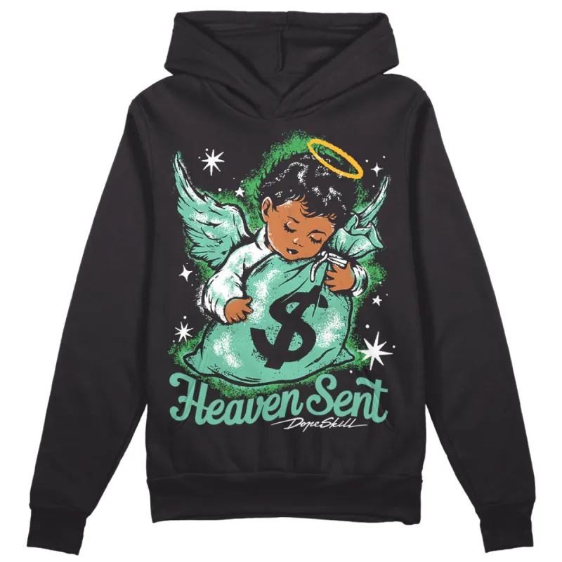 Green Glow 1s DopeSkill Hoodie Sweatshirt Heaven Sent Graphic sold by DopeSkill