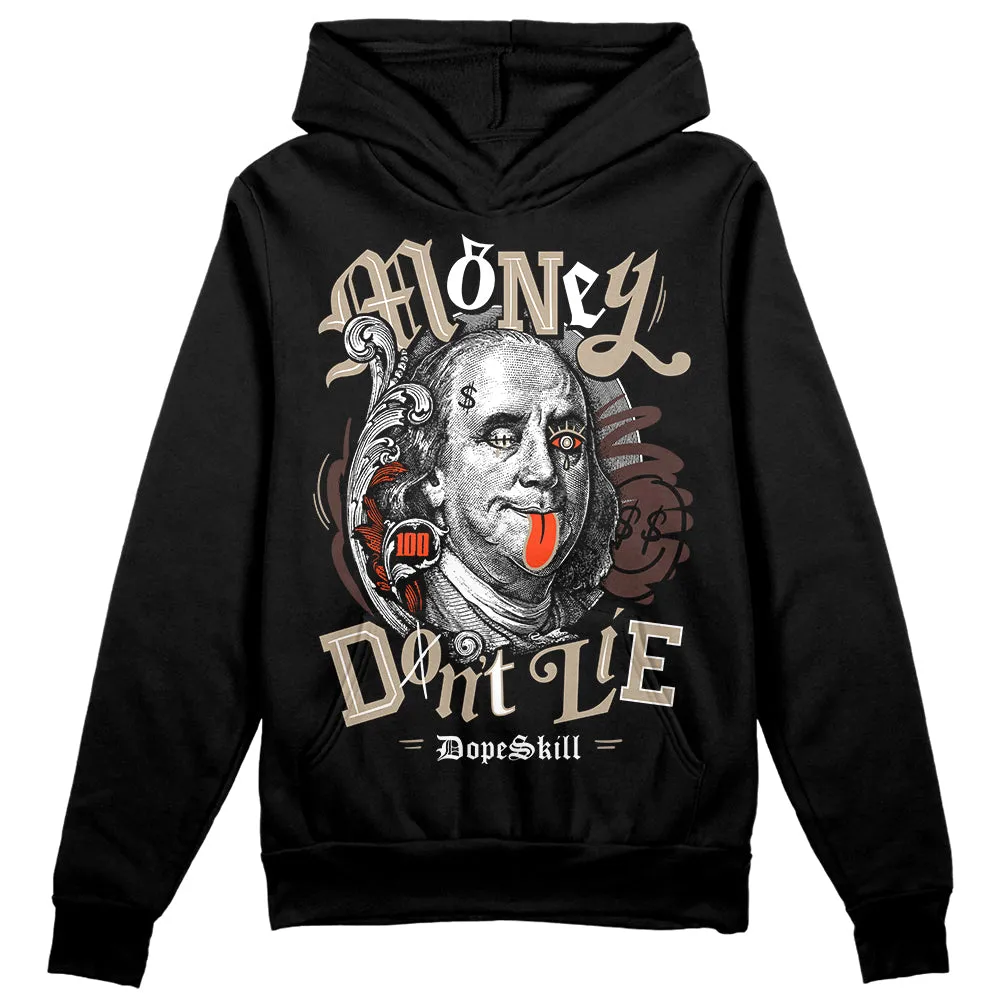 Latte 1s DopeSkill Hoodie Sweatshirt Money Don't Lie Graphic sold by DopeSkill product image thumbnail 2