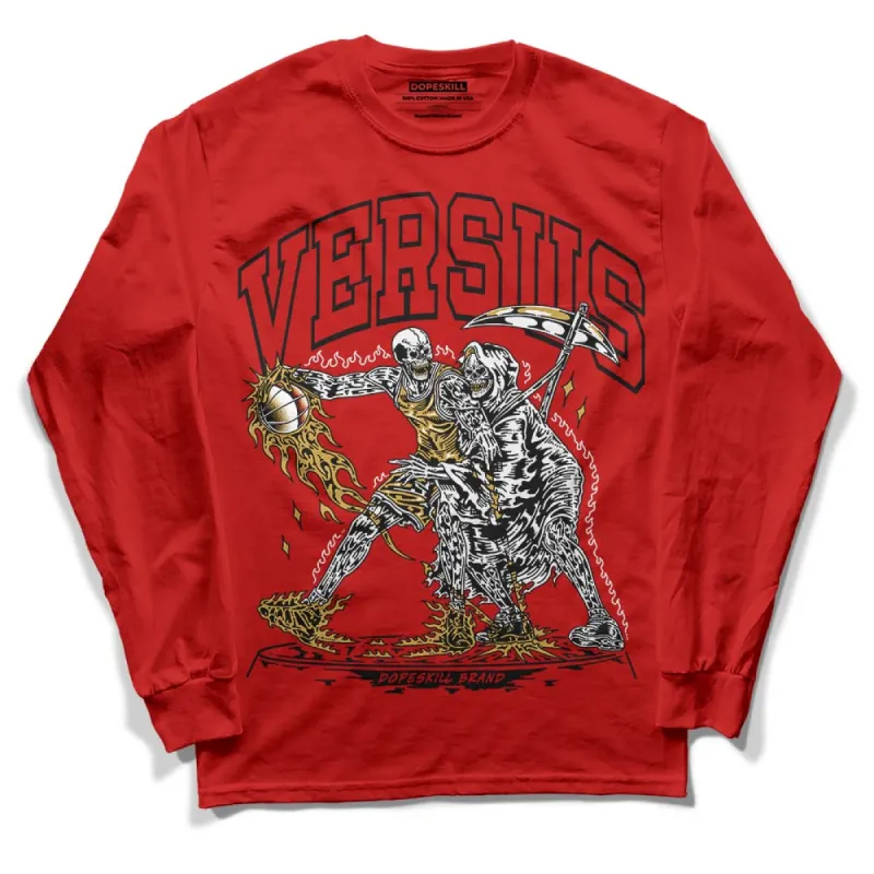 Red Collection DopeSkill Red Long Sleeve T-Shirt VERSUS Graphic sold by DopeSkill