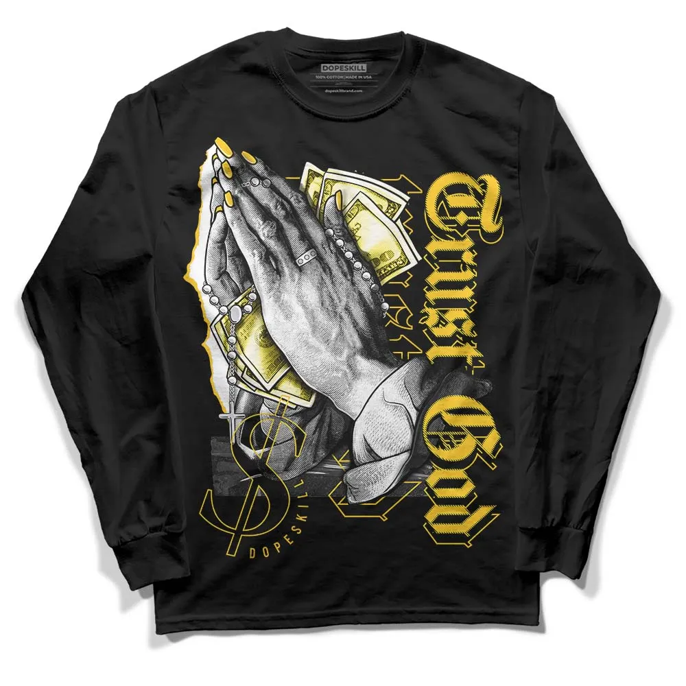 Vivid Sulfur 4s DopeSkill Long Sleeve T-Shirt Trust God Graphic sold by DopeSkill product image thumbnail 2