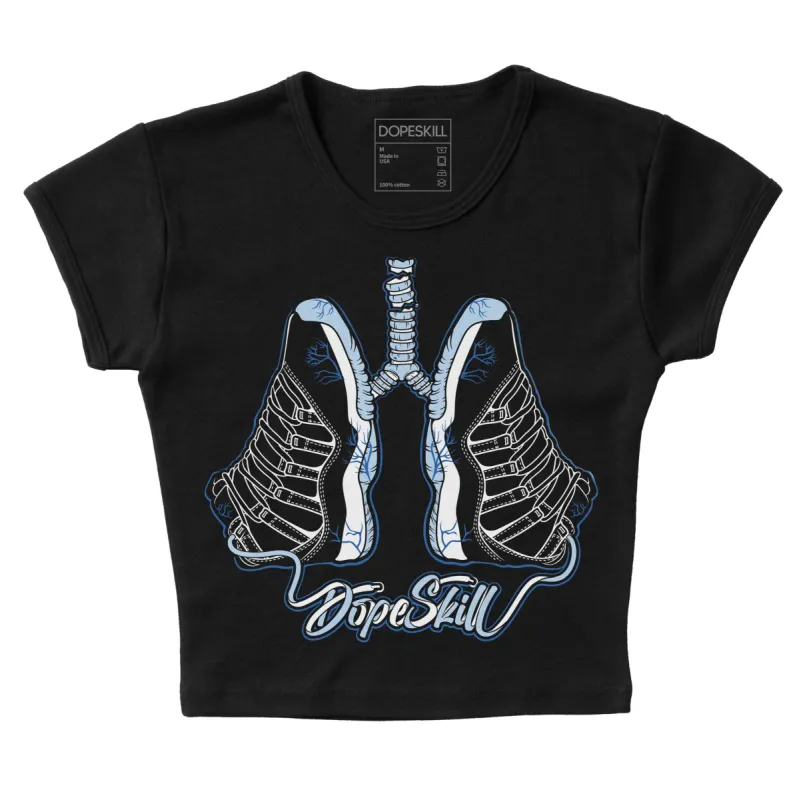 Space Jam 11s DopeSkill Women's Crop Top Breathe Graphic sold by DopeSkill