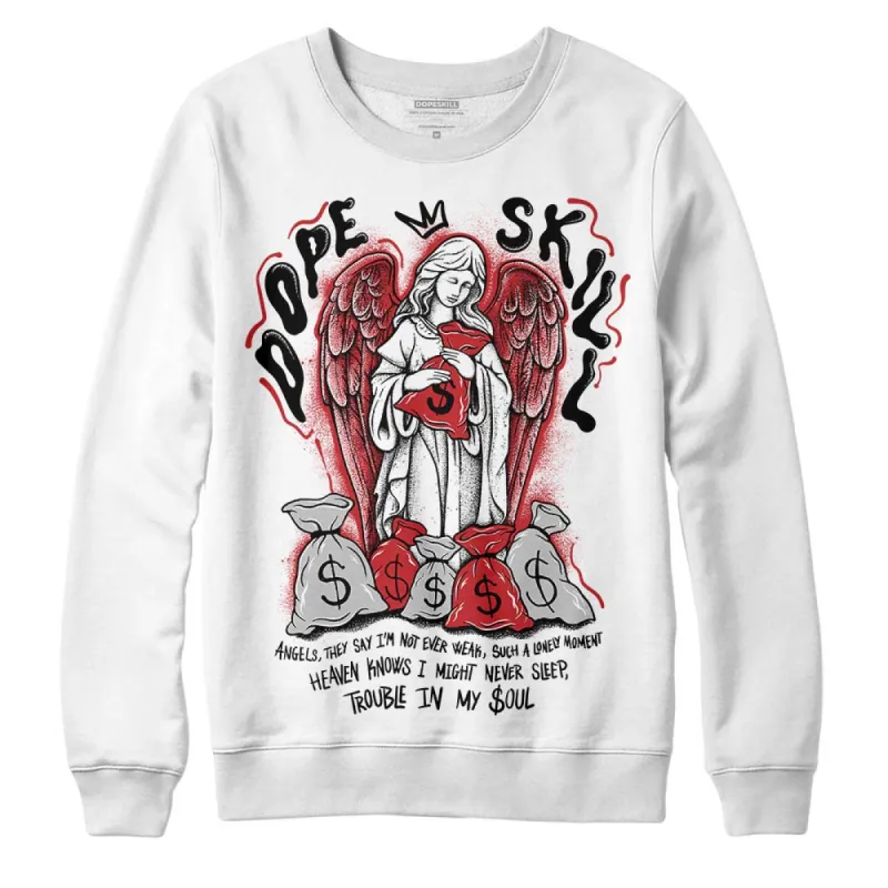 Red Taxi 12s DopeSkill Sweatshirt Angels Graphic sold by DopeSkill