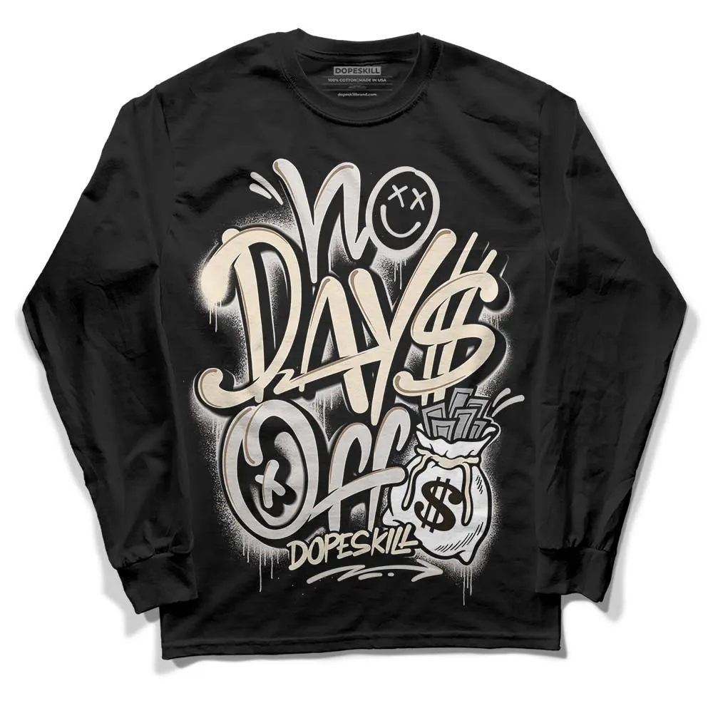 Sail 5s DopeSkill Long Sleeve T-Shirt No Days Off Graphic sold by DopeSkill product image thumbnail 2