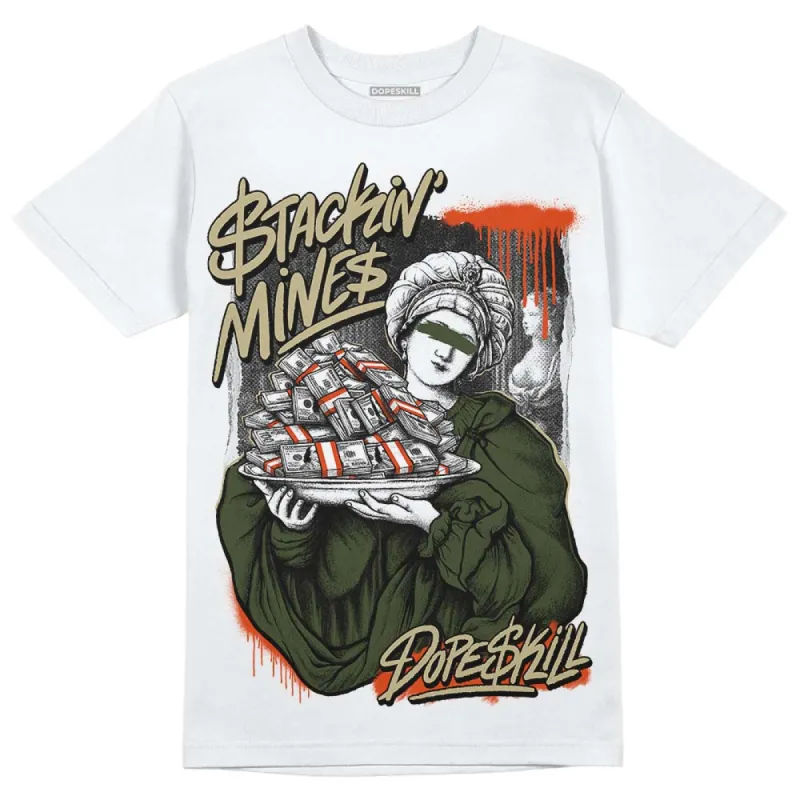Olive Collection DopeSkill T-Shirt Stackin Mines Graphic sold by DopeSkill