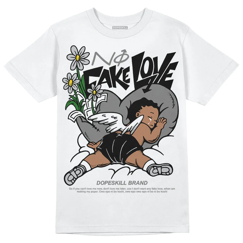 Grey Collection DopeSkill T-Shirt No Fake Love Graphic sold by DopeSkill