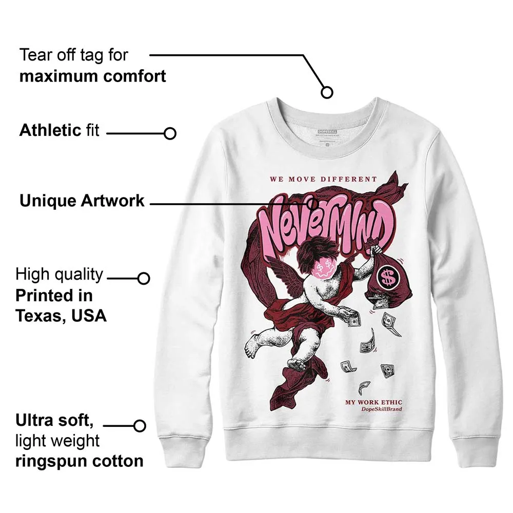 Team Red 1s DopeSkill Sweatshirt Nevermind Graphic sold by DopeSkill product image thumbnail 3