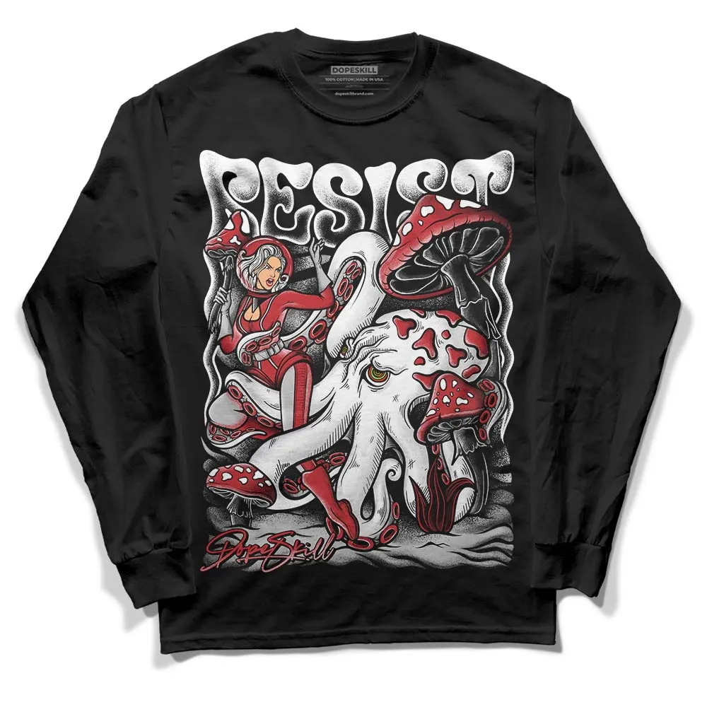 Red Taxi 12s DopeSkill Long Sleeve T-Shirt Resist Graphic sold by DopeSkill product image thumbnail 2