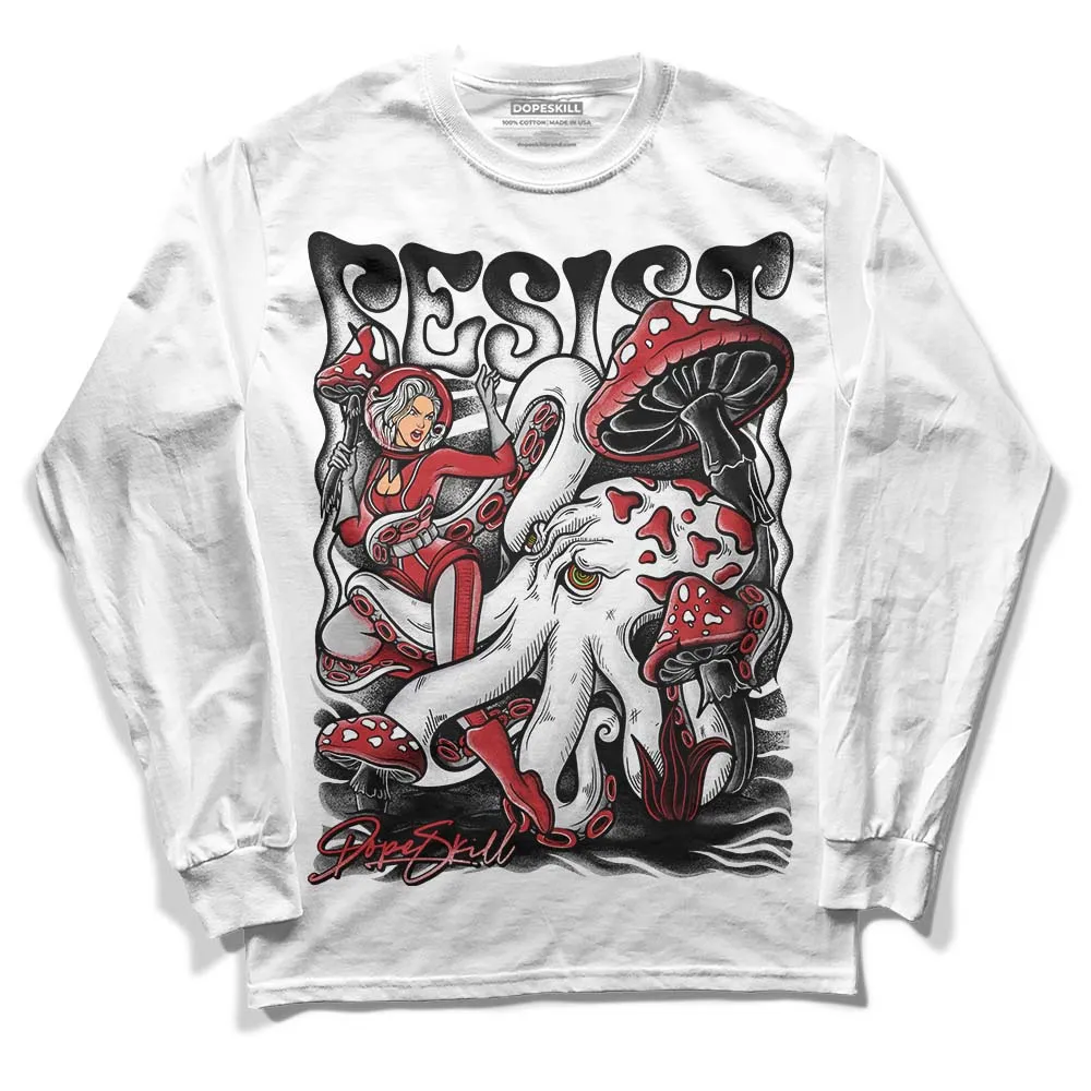 Red Taxi 12s DopeSkill Long Sleeve T-Shirt Resist Graphic sold by DopeSkill