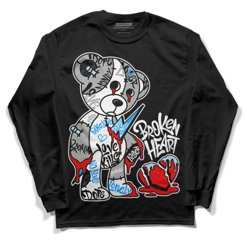 Reverse Oreo 6s DopeSkill Long Sleeve T-Shirt Broken Heart Graphic sold by DopeSkill