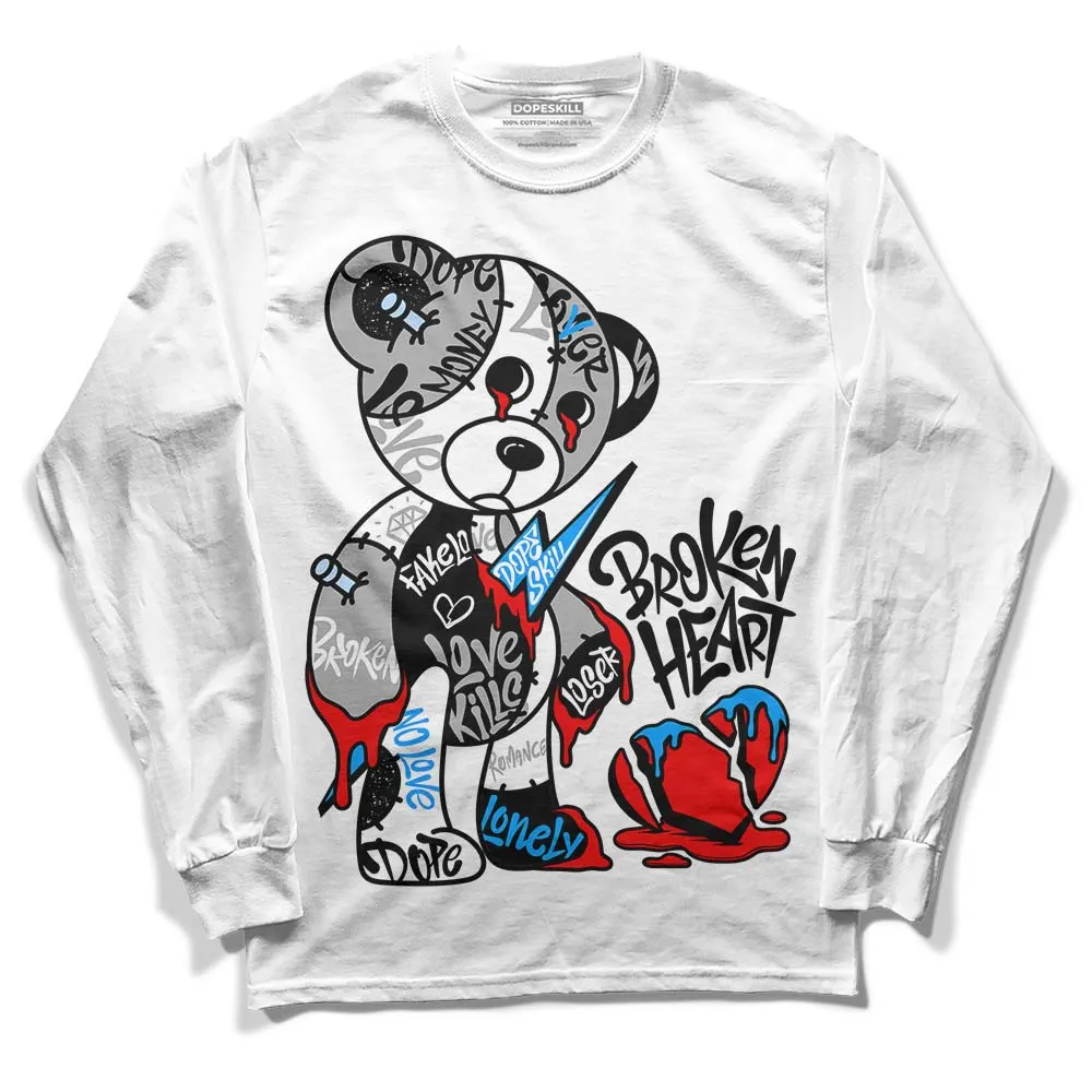 Reverse Oreo 6s DopeSkill Long Sleeve T-Shirt Broken Heart Graphic sold by DopeSkill product image thumbnail 2