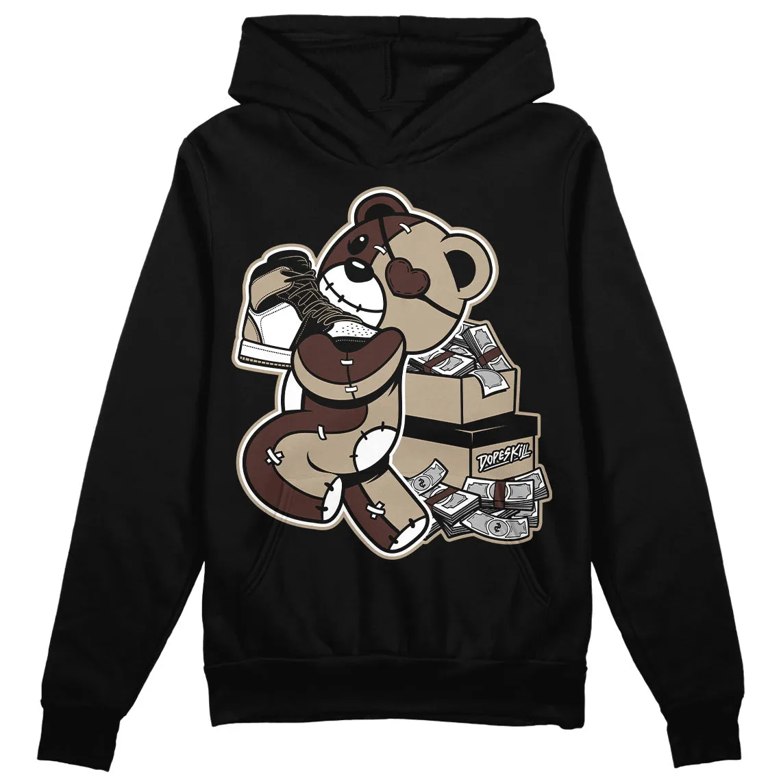 Latte 1s DopeSkill Hoodie Sweatshirt Bear Steals Sneaker Graphic sold by DopeSkill product image thumbnail 2