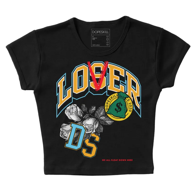GS 'Six Championships' 1s DopeSkill Women's Crop Top Loser Lover Graphic sold by DopeSkill