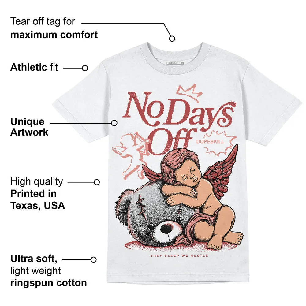 Dune Red 13s DopeSkill T-Shirt New No Days Off Graphic sold by DopeSkill product image thumbnail 3