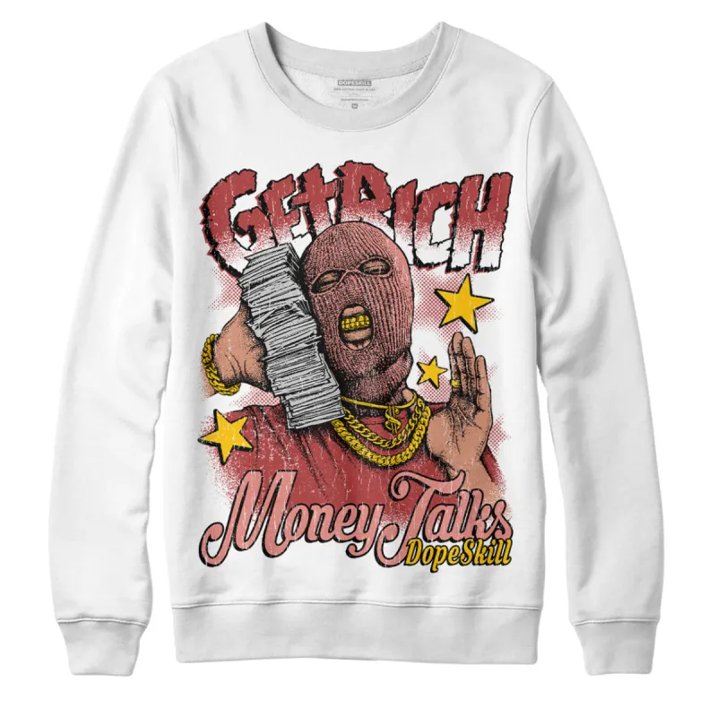 Dune Red 13s DopeSkill Sweatshirt Get Rich Graphic sold by DopeSkill