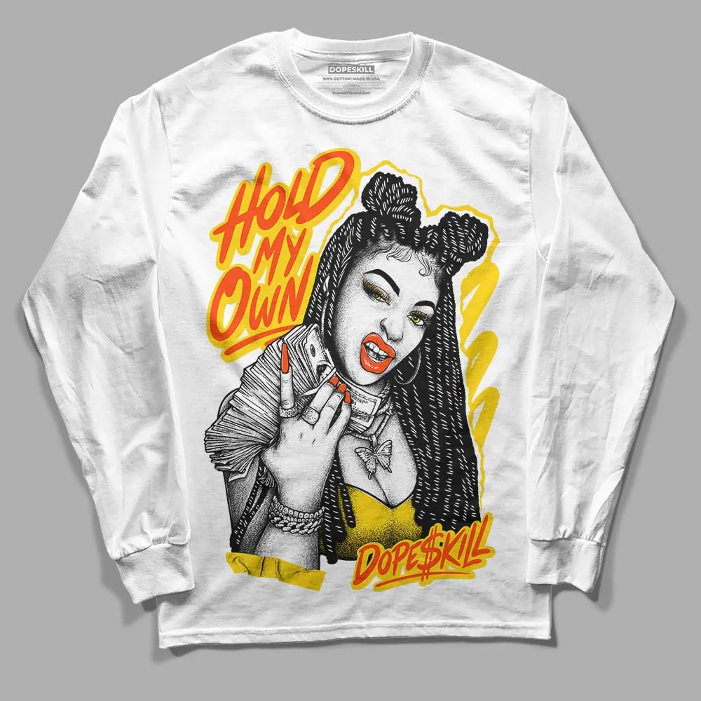 Yellow Ochre 6s DopeSkill Long Sleeve T-Shirt New H.M.O Graphic sold by DopeSkill product image thumbnail 2